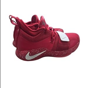 NIKE PAUL GEORGE PG 2.5 Basketball Red/White Size 8 BQ8454